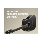DONNER DAT-110D DREADNOUGHT TRAVEL AKUSTİK GİTAR (Siyah)