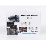 ELECTRO DYNAMIC DY-802 Wireless Microphone System